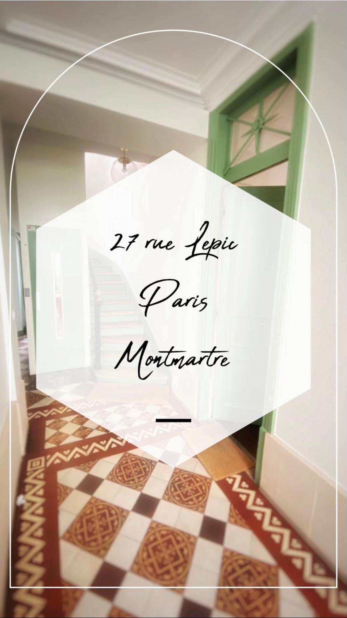 Villa Lepic, Luxury Flat In Montmartre With Private Terrasse-Appartement Entier Paris Bagian luar foto